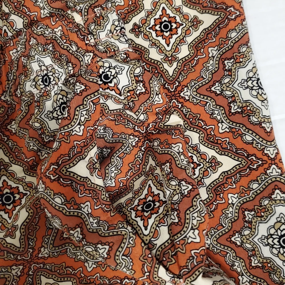 H&M orange multicolored